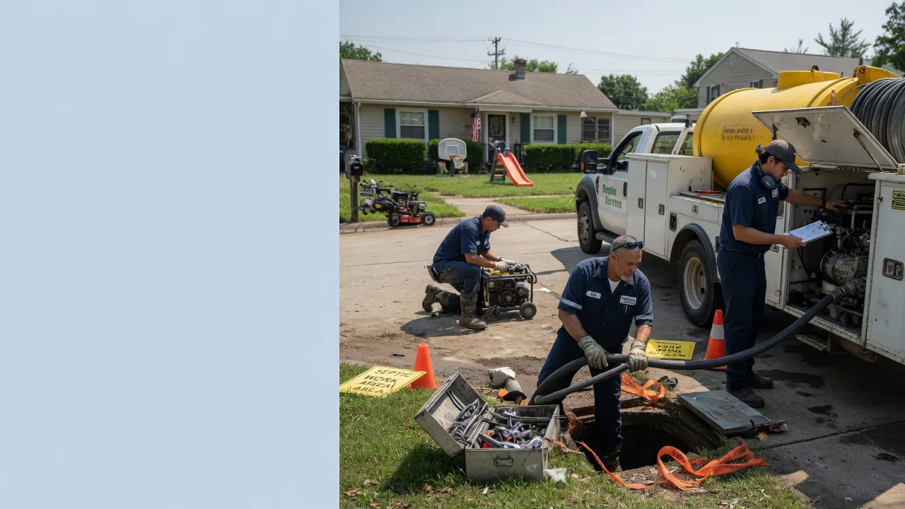 Septic Tank Pumping in Brusly, LA near me